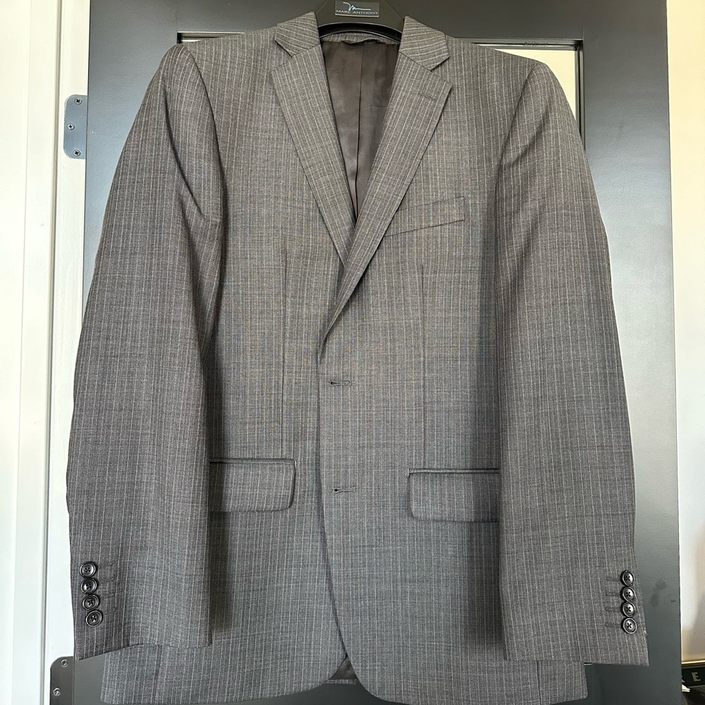 Marc Anthony suit jacket and pants 40 long jacket and 33x32 pants